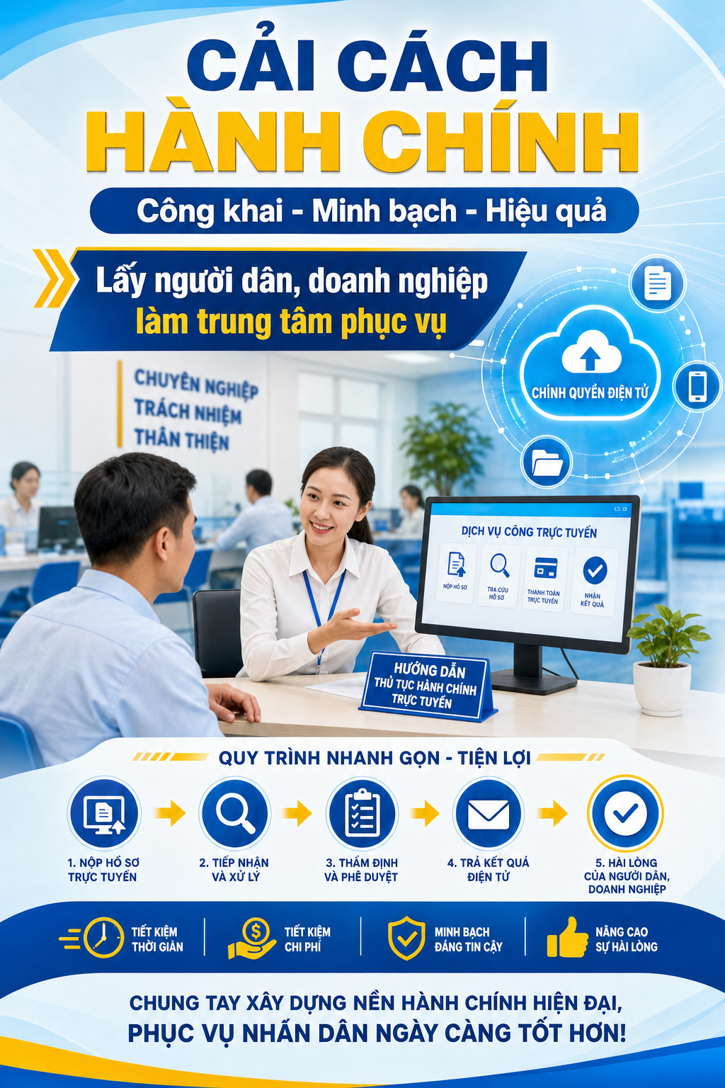 BÀI TUYÊN TRUYỀN CẢI CÁCH HÀNH CHÍNH NĂM 2026